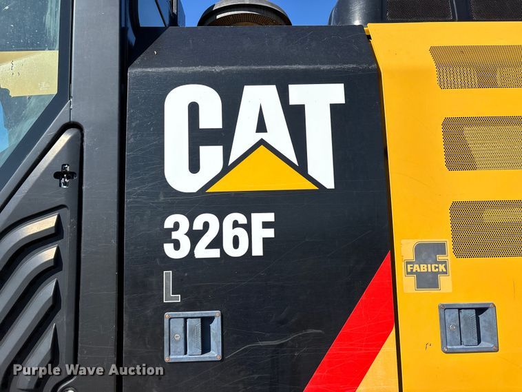image for item DU1437 2018 Caterpillar 326F L long reach excavator