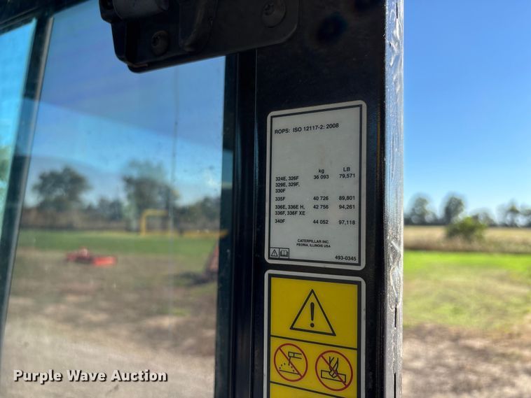 image for item DU1437 2018 Caterpillar 326F L long reach excavator