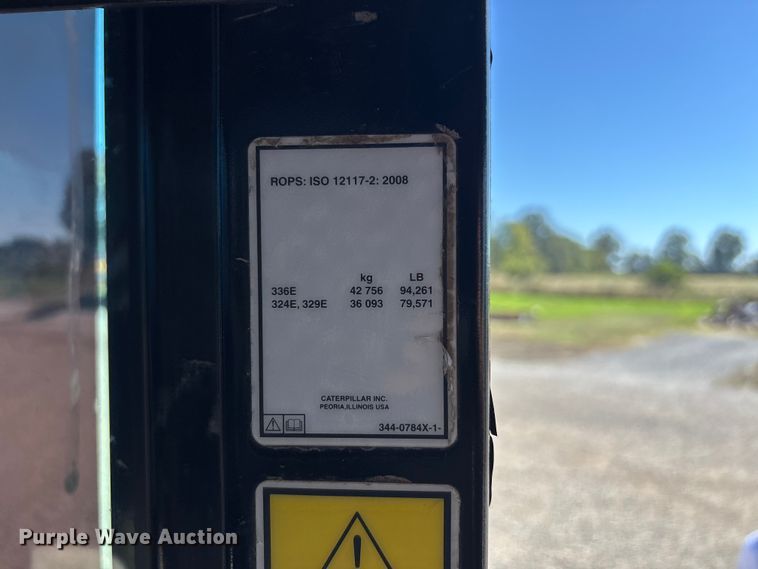 image for item DU1439 2013 Caterpillar 324E L long reach excavator