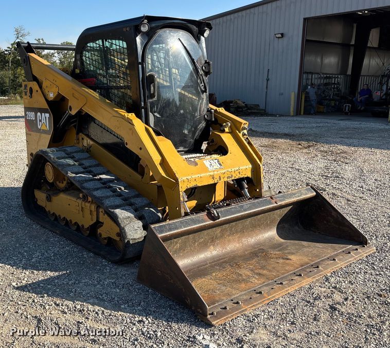 image for item DU1452 2016 Caterpillar 289D tracked skid steer loader