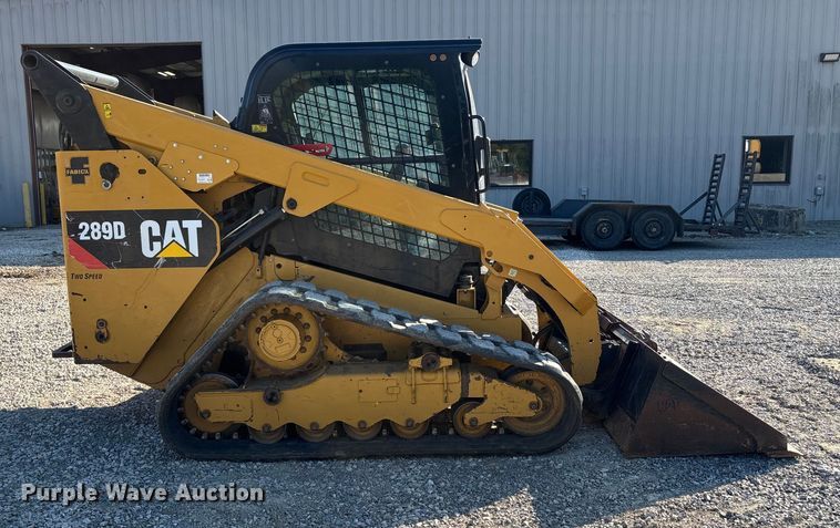 image for item DU1452 2016 Caterpillar 289D tracked skid steer loader