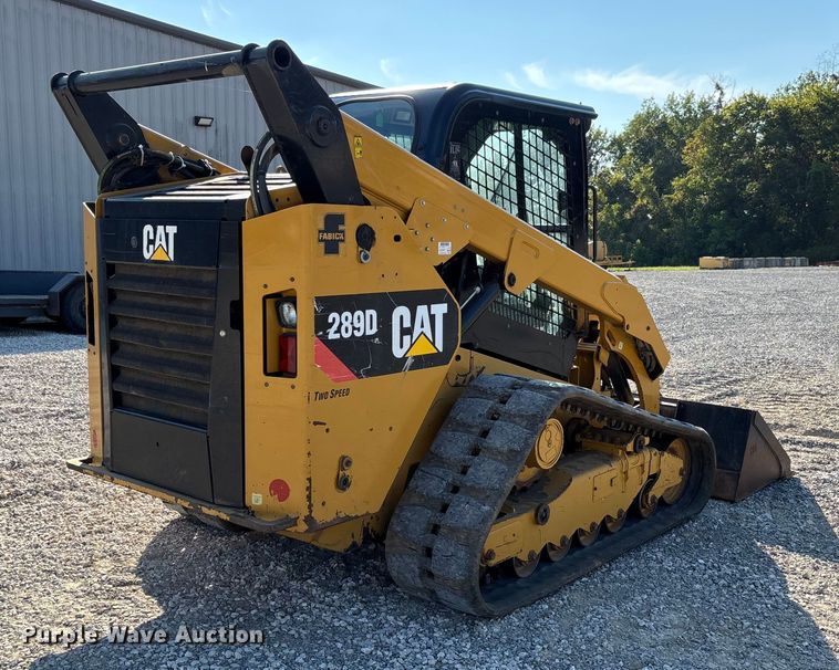image for item DU1452 2016 Caterpillar 289D tracked skid steer loader