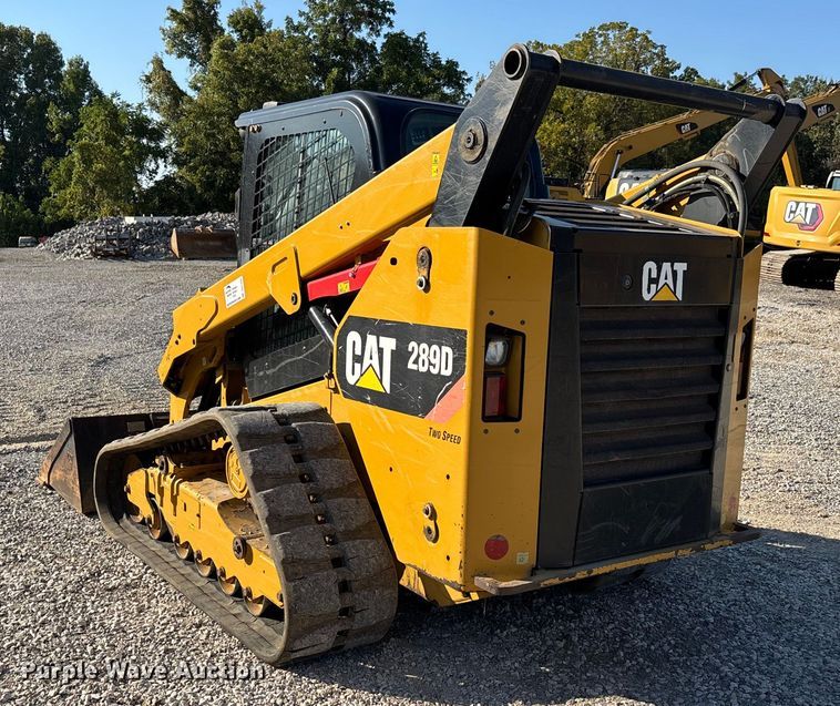 image for item DU1452 2016 Caterpillar 289D tracked skid steer loader