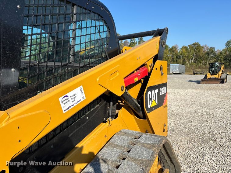 image for item DU1452 2016 Caterpillar 289D tracked skid steer loader
