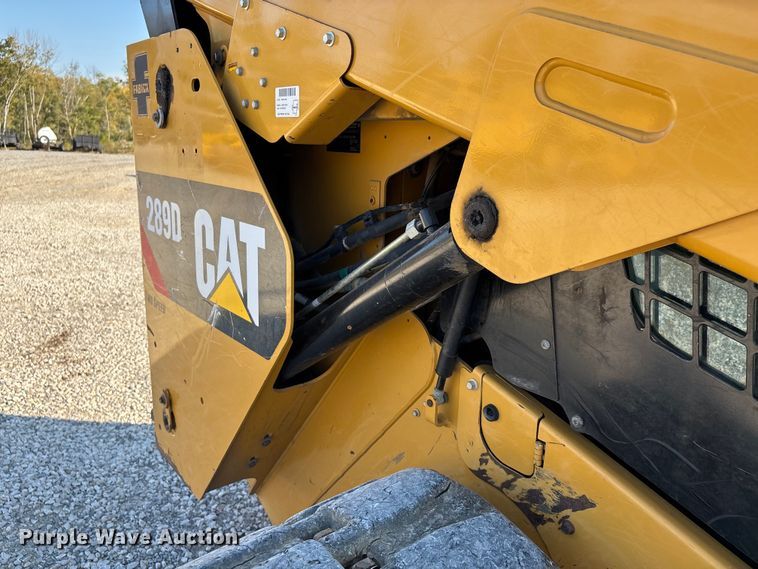 image for item DU1452 2016 Caterpillar 289D tracked skid steer loader