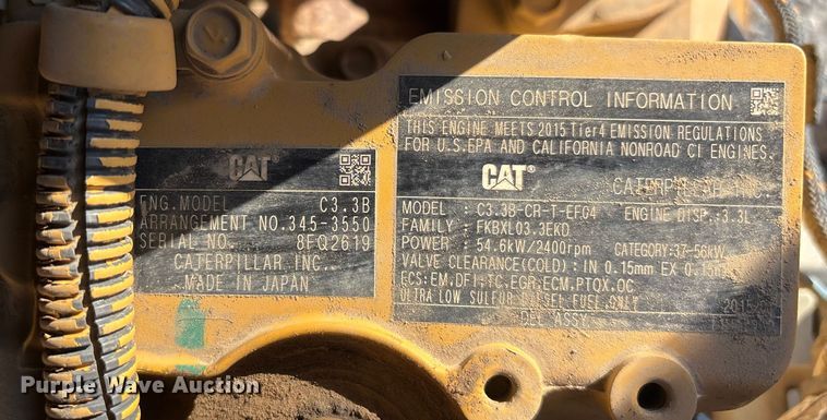 image for item DU1452 2016 Caterpillar 289D tracked skid steer loader