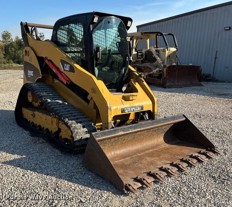 MINI CARGADOR SOBRE ORUGAS 2008 CATERPILLAR 289C