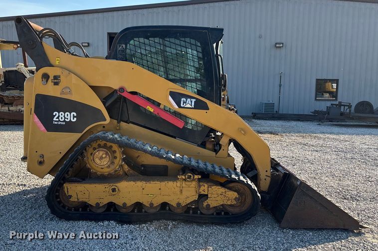 MINI CARGADOR SOBRE ORUGAS 2008 CATERPILLAR 289C