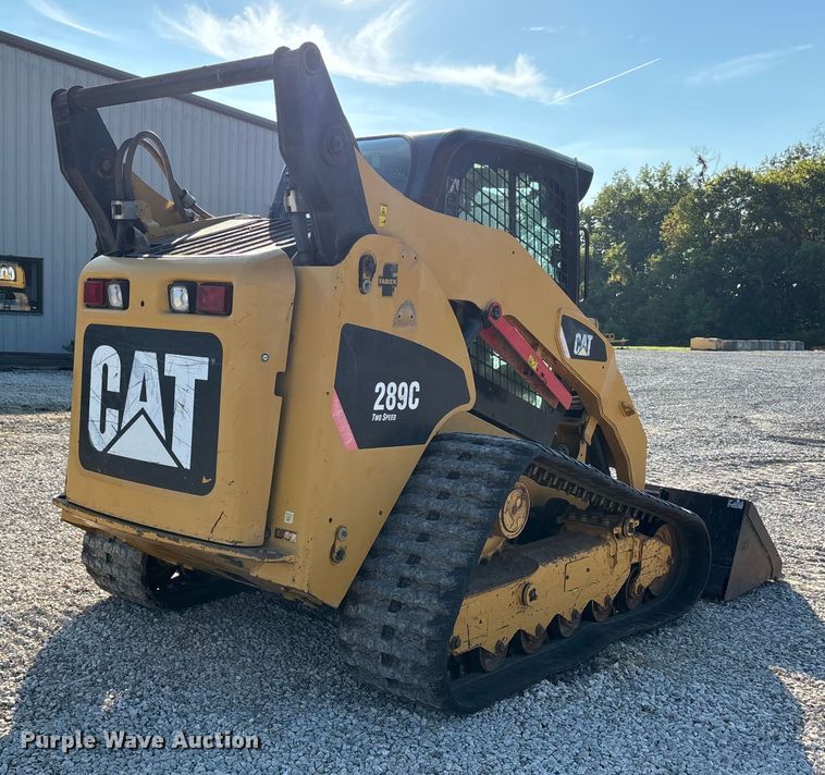 MINI CARGADOR SOBRE ORUGAS 2008 CATERPILLAR 289C