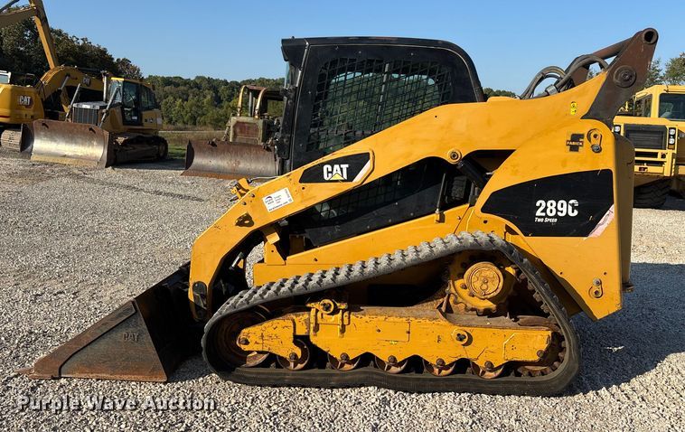 image for item DU1453 2008 Caterpillar 289C tracked skid steer loader