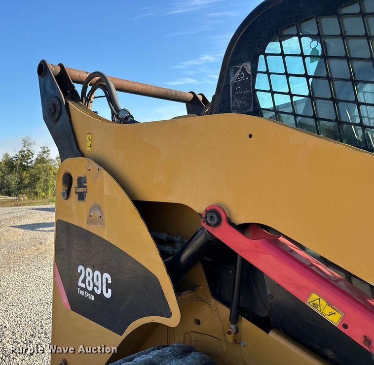 image for item DU1453 2008 Caterpillar 289C tracked skid steer loader