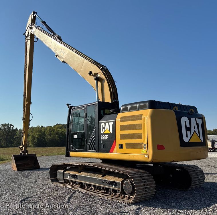 image for item DU1460 2018 Caterpillar 326F L long reach excavator