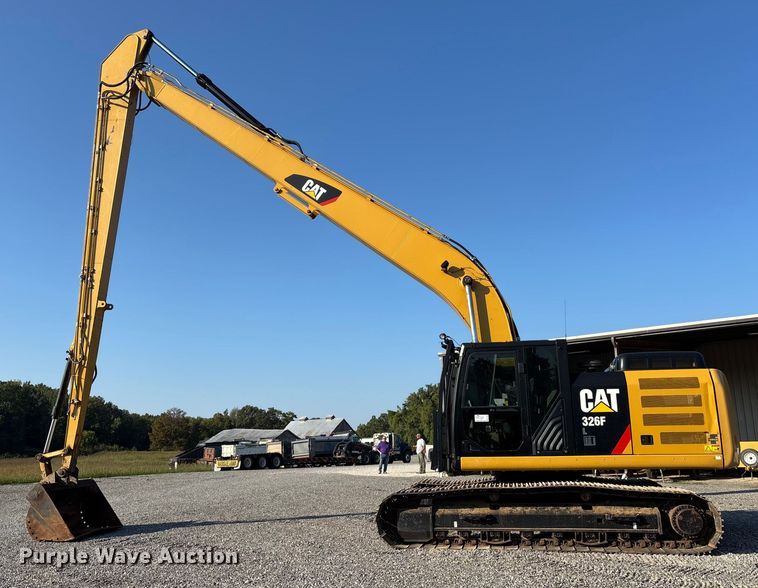 image for item DU1460 2018 Caterpillar 326F L long reach excavator