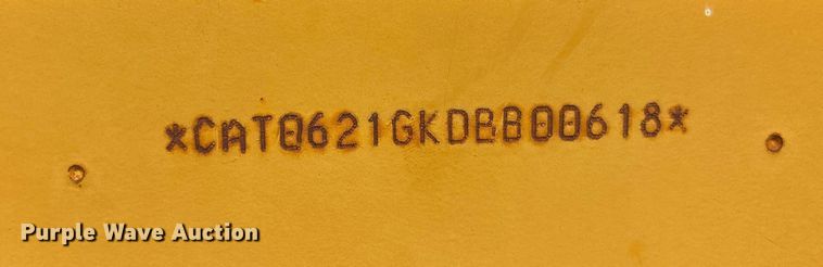 image for item DU1465 2009 Caterpillar 621G scraper