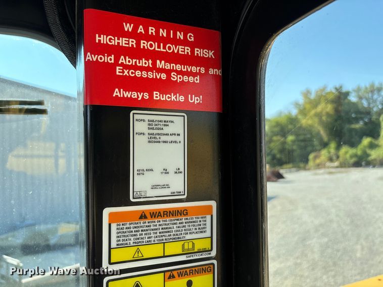 image for item DU1466 2009 Caterpillar 621G scraper