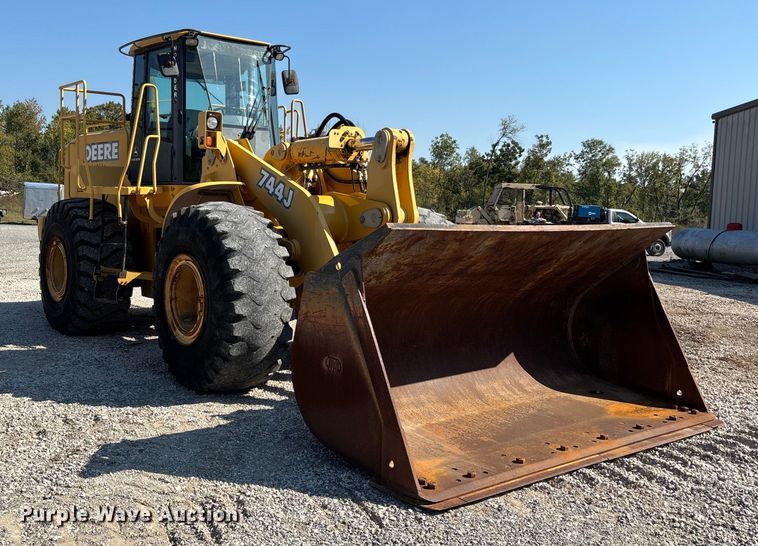 CARGADOR FRONTAL 2003 JOHN DEERE 744J