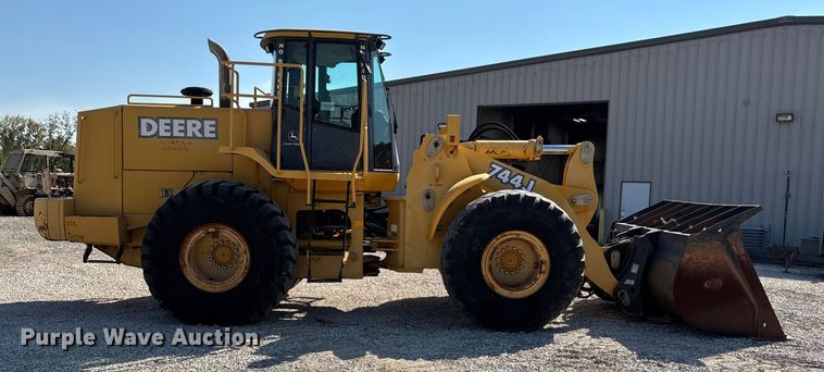 CARGADOR FRONTAL 2003 JOHN DEERE 744J