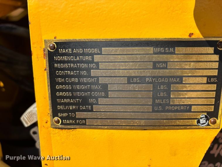 image for item DU1467 2003 John Deere 744J wheel loader