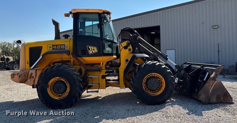 CARGADOR FRONTAL 2009 JCB 426HT