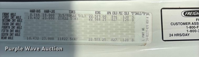 image for item DU1472 2007 Freightliner M2 Business Class dump truck