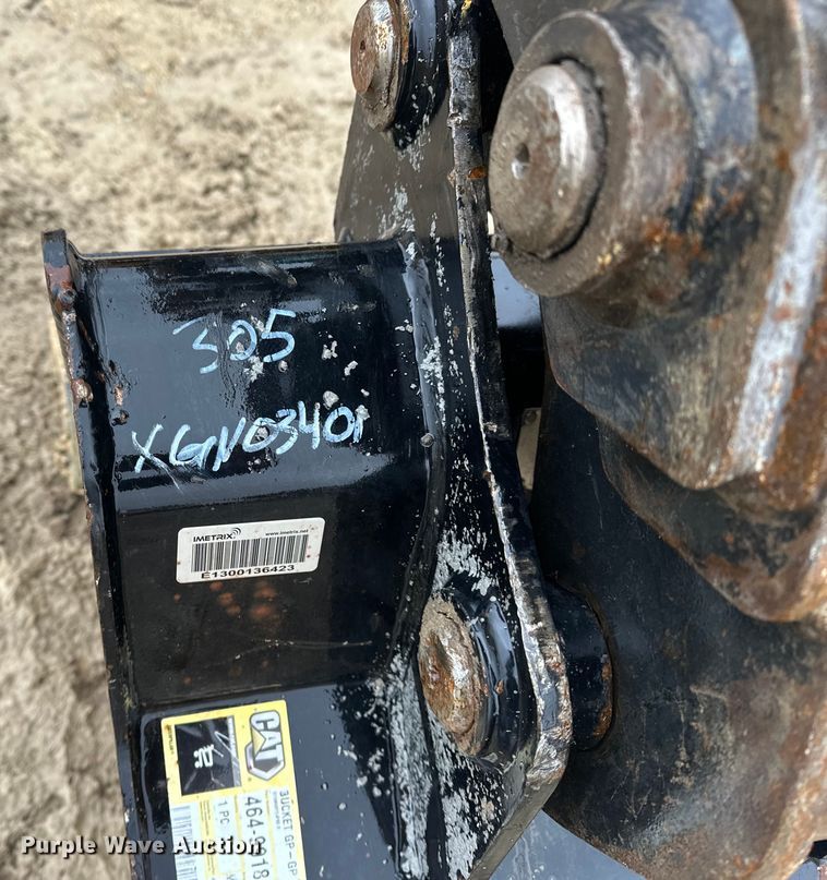 image for item DV0750 2016 Caterpillar 305.5E2  mini excavator