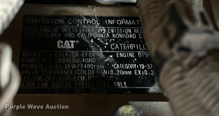 image for item DV0750 2016 Caterpillar 305.5E2  mini excavator