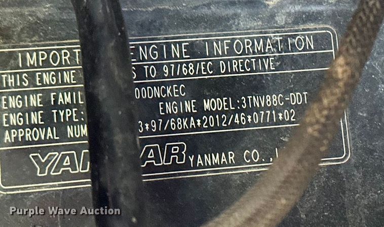 image for item DV0754 2018 Ditch Witch SK1050 compact utility loader