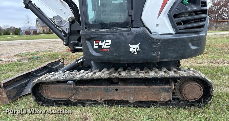 image for item DV0756 2022 Bobcat E42 mini excavator