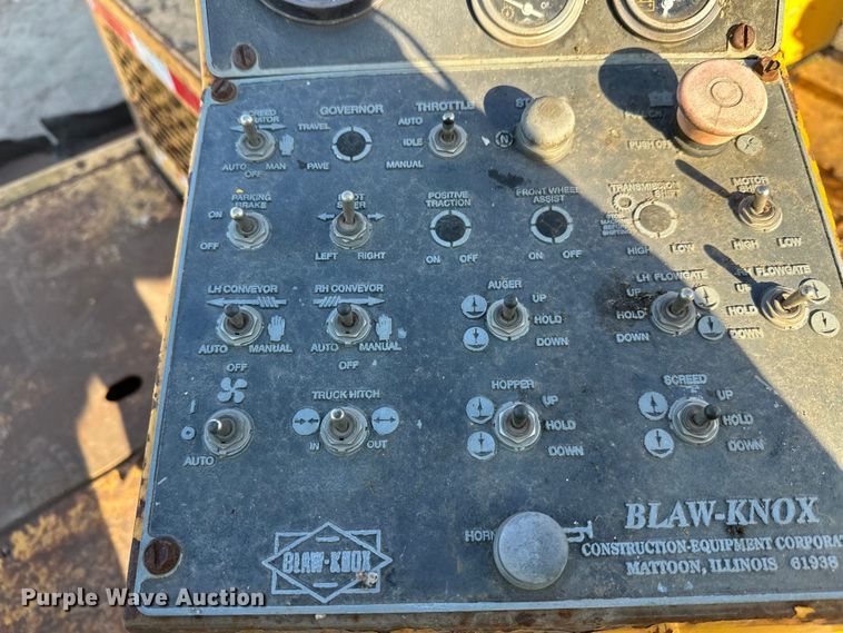 image for item DW4365 2001 Blaw Knox PF-4410 paver