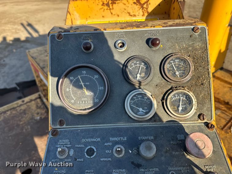 image for item DW4365 2001 Blaw Knox PF-4410 paver