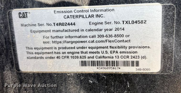 image for item DW7250 2014 Caterpillar 740B articulated haul truck