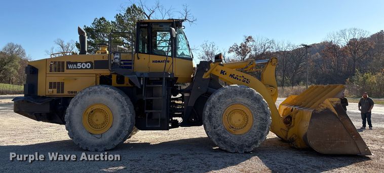 CARGADOR FRONTAL 2007 KOMATSU WA500