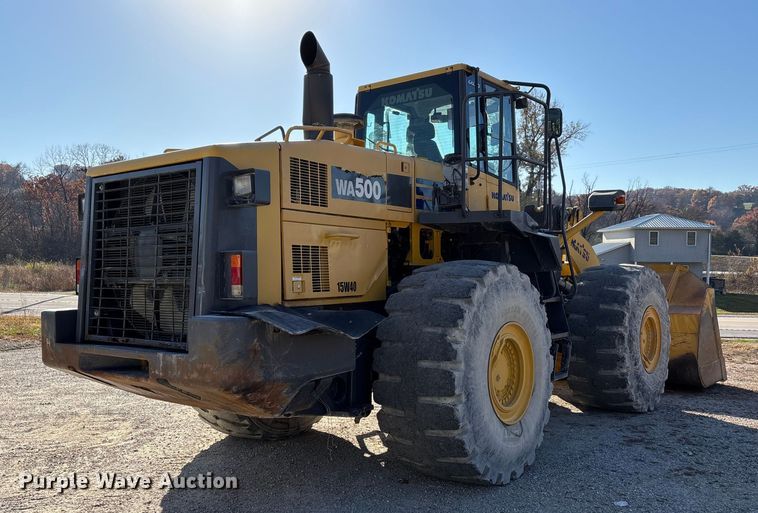 CARGADOR FRONTAL 2007 KOMATSU WA500