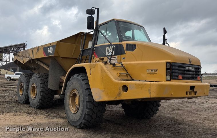 image for item DW7297 2009 Caterpillar 740 articulated haul truck
