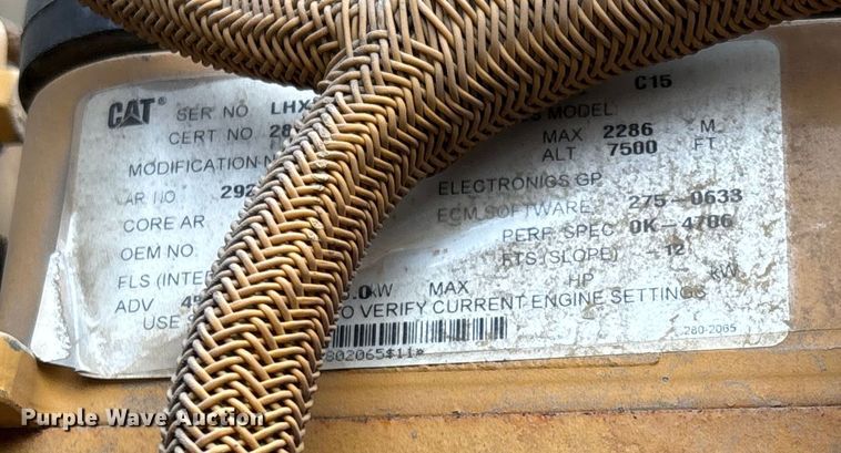 image for item DW7297 2009 Caterpillar 740 articulated haul truck