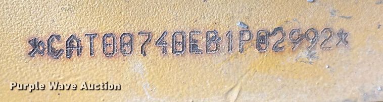 image for item DW7297 2009 Caterpillar 740 articulated haul truck