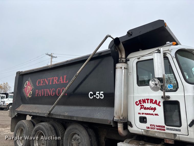 image for item DW7308 2005 Mack Granite CV713 dump truck