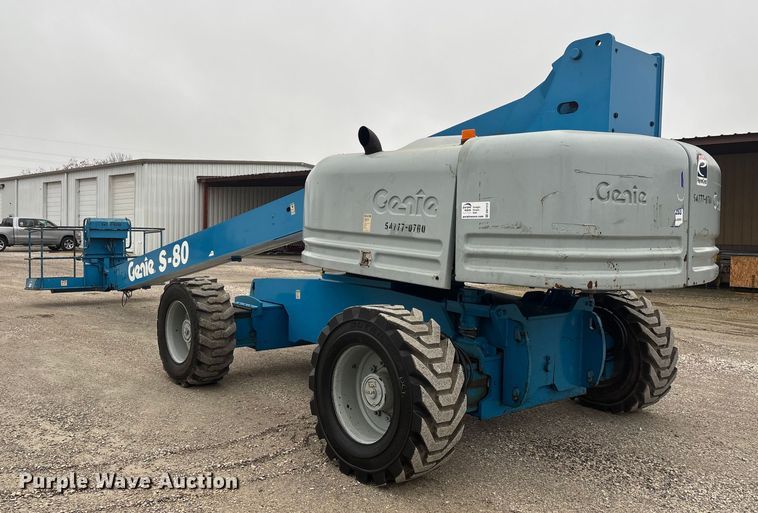 image for item DW7312 2006 Genie S-80 boom lift