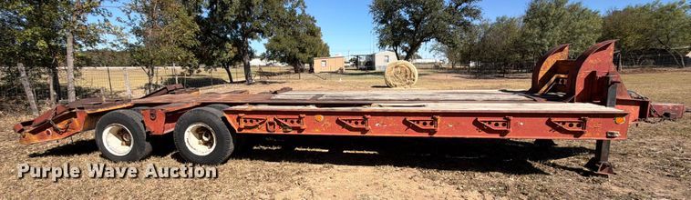 image for item DX5872 1957 Martin Machine Co. equipment trailer