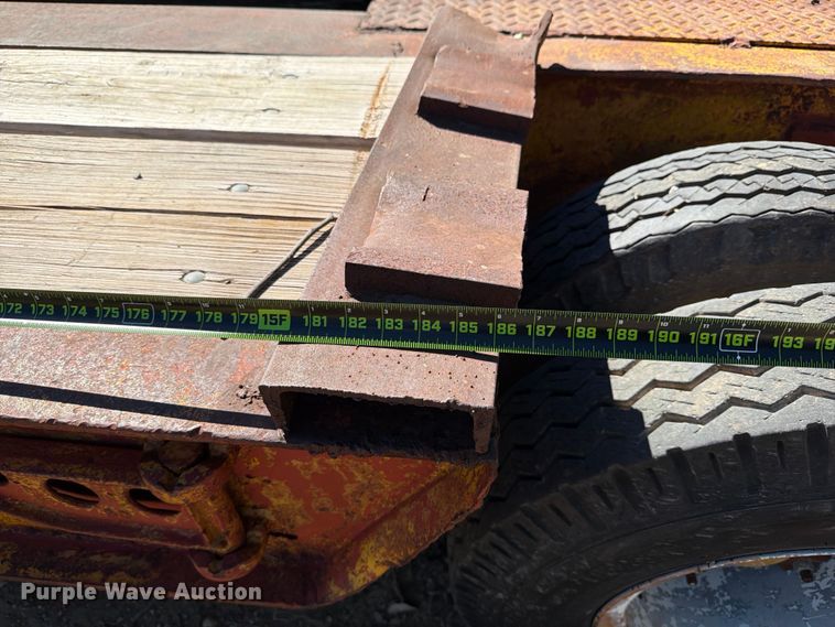 image for item DX5872 1957 Martin Machine Co. equipment trailer