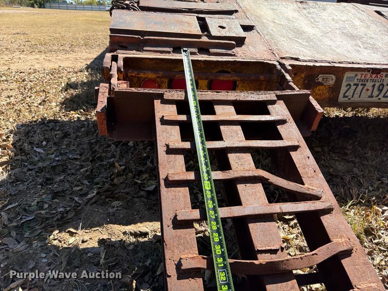 image for item DX5872 1957 Martin Machine Co. equipment trailer