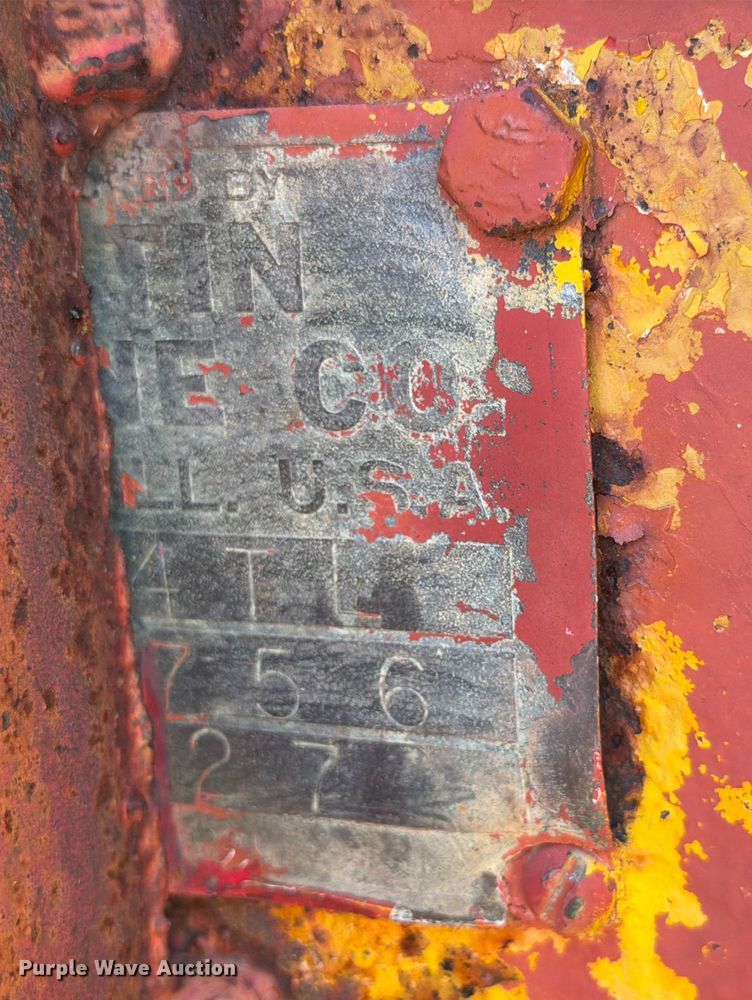 image for item DX5872 1957 Martin Machine Co. equipment trailer