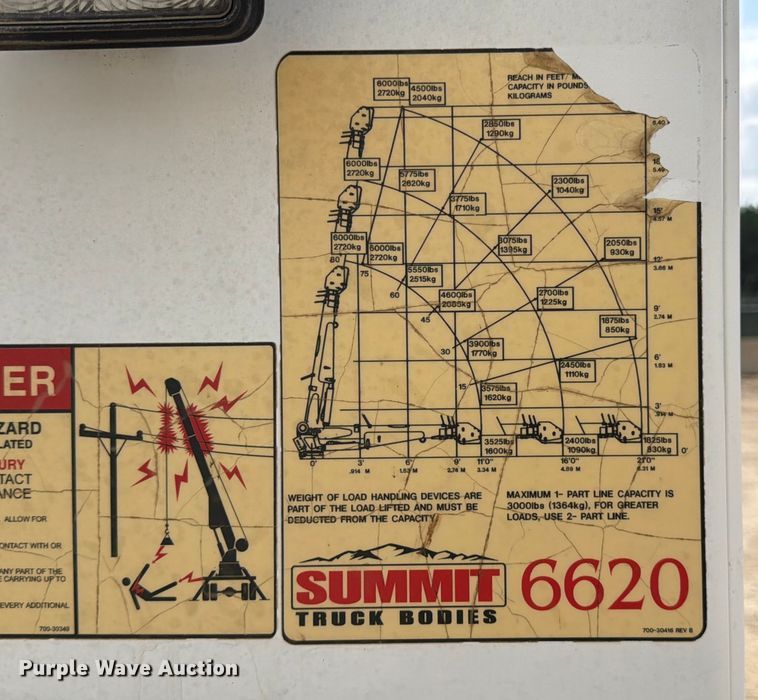 image for item DX5883 2016 Ford F550 utility / service truck