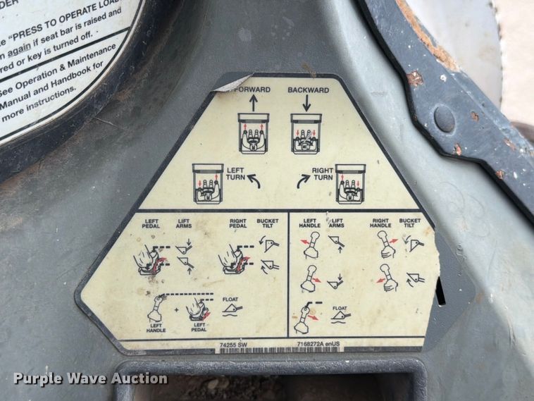 image for item DX5889 2013 Bobcat S650 skid steer loader