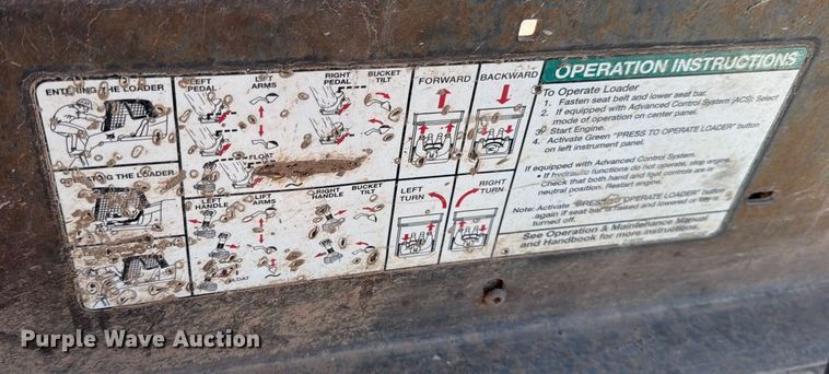 image for item DX5890 2010 Bobcat T190 tracked skid steer loader