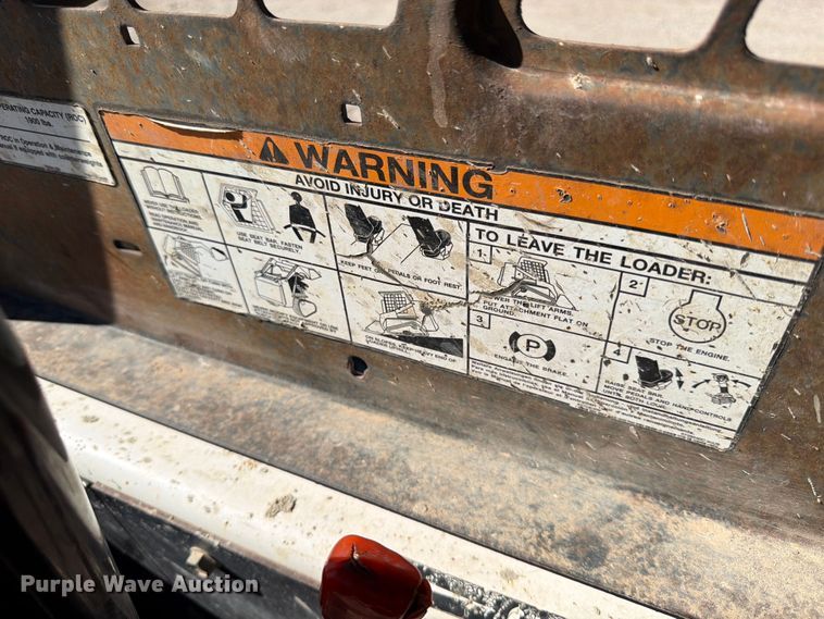 image for item DX5890 2010 Bobcat T190 tracked skid steer loader