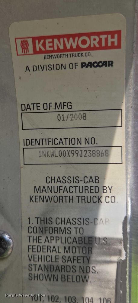 image for item DY1133 2009 Kenworth W900  ready mix truck