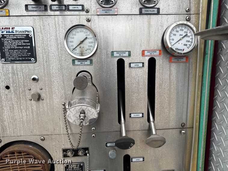 image for item EA2010 1994 Spartan Charger fire truck