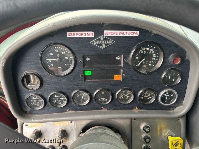 image for item EA2010 1994 Spartan Charger fire truck