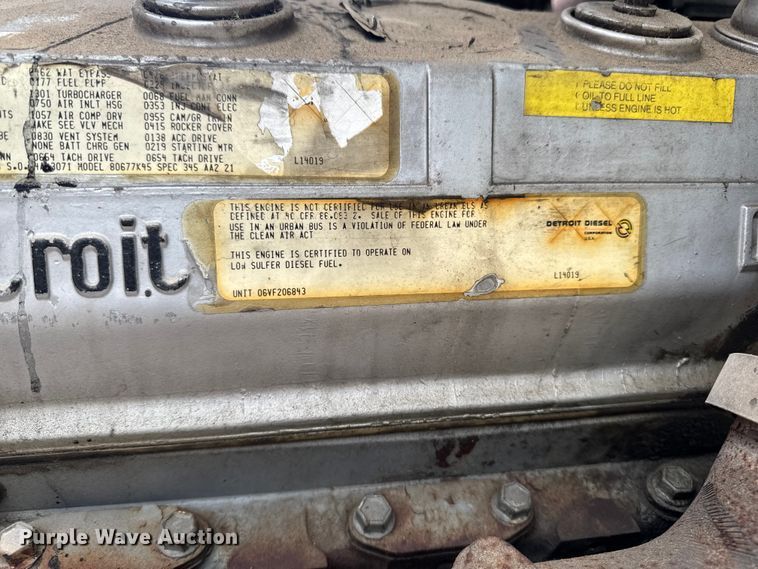 image for item EA2010 1994 Spartan Charger fire truck